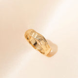 The Sterling Silver Sandbank ring