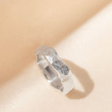 The Sterling Silver Sandbank ring