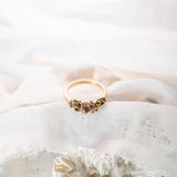 9ct Yellow Gold and Pink Sapphire Ring