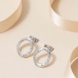 The Sandbank Sterling Silver Stud Earrings